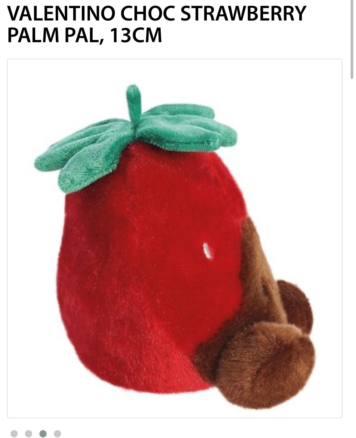 Valentino Choc Strawberry Palm Pals