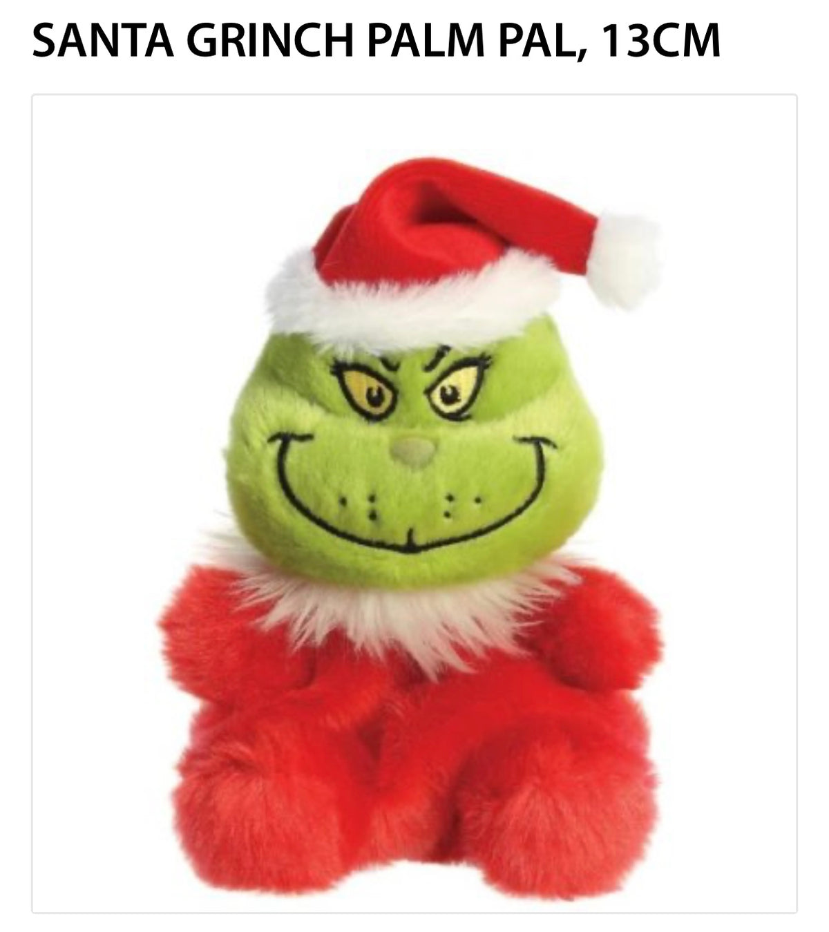 Santa Grinch Palm Pals