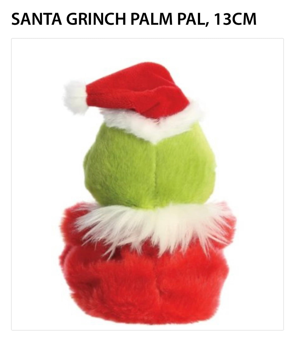 Santa Grinch Palm Pals