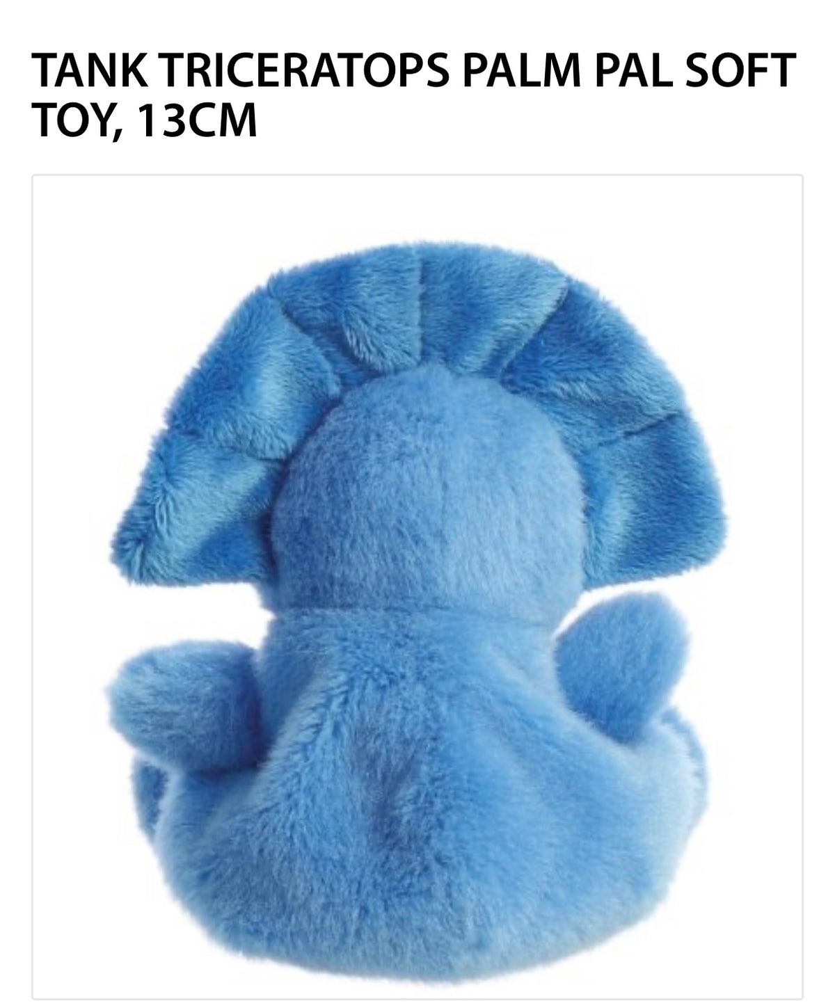 Tank Triceratops Palm Pals