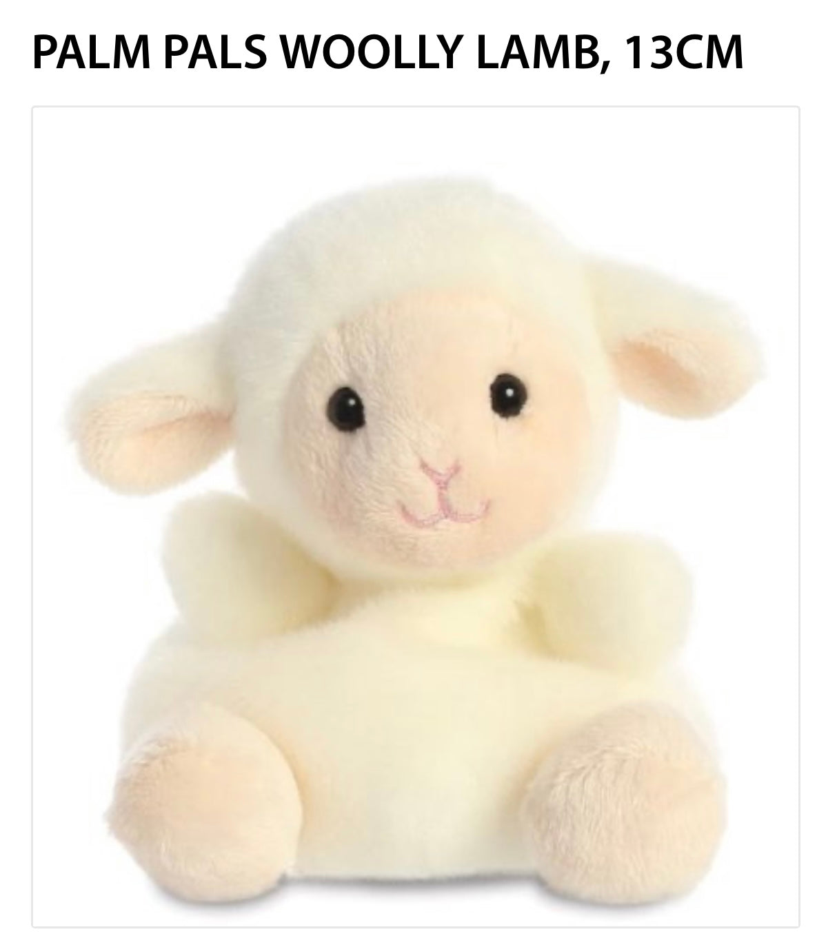 Woolly Lamb Palm Pals