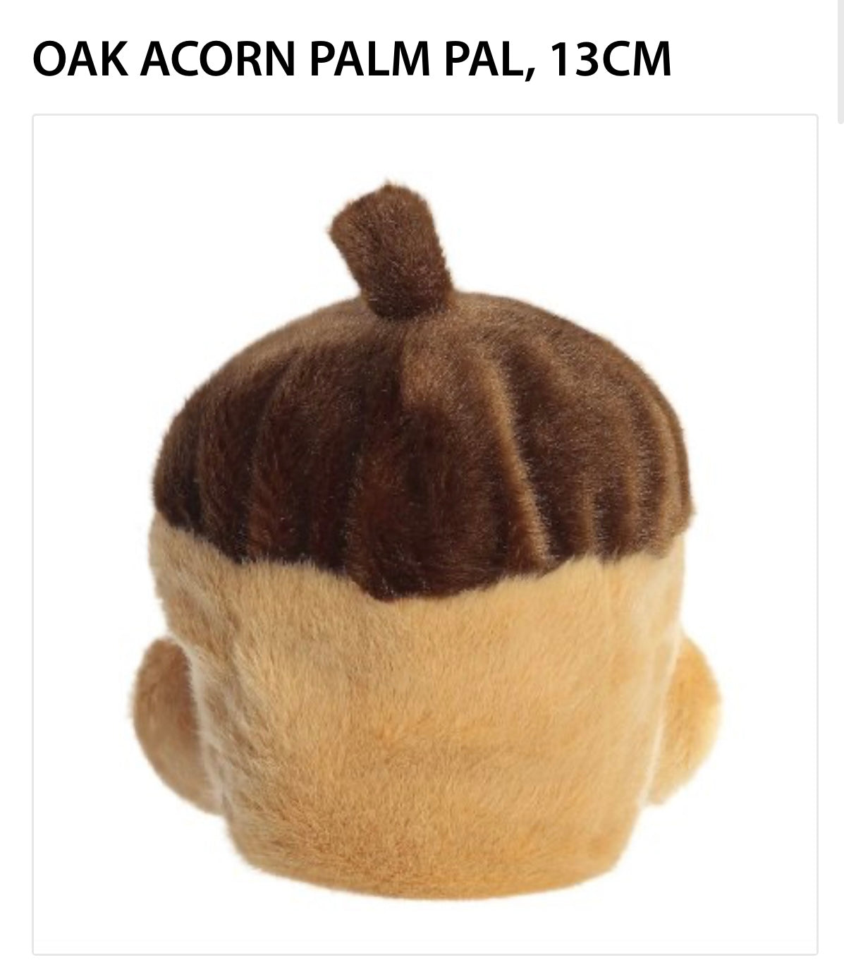 Oak Acorn Pal pals