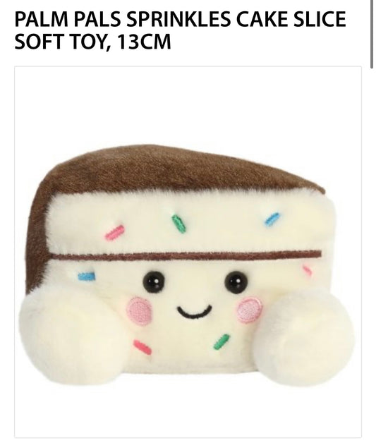 Sprinkles Cake Slice Palm Pals