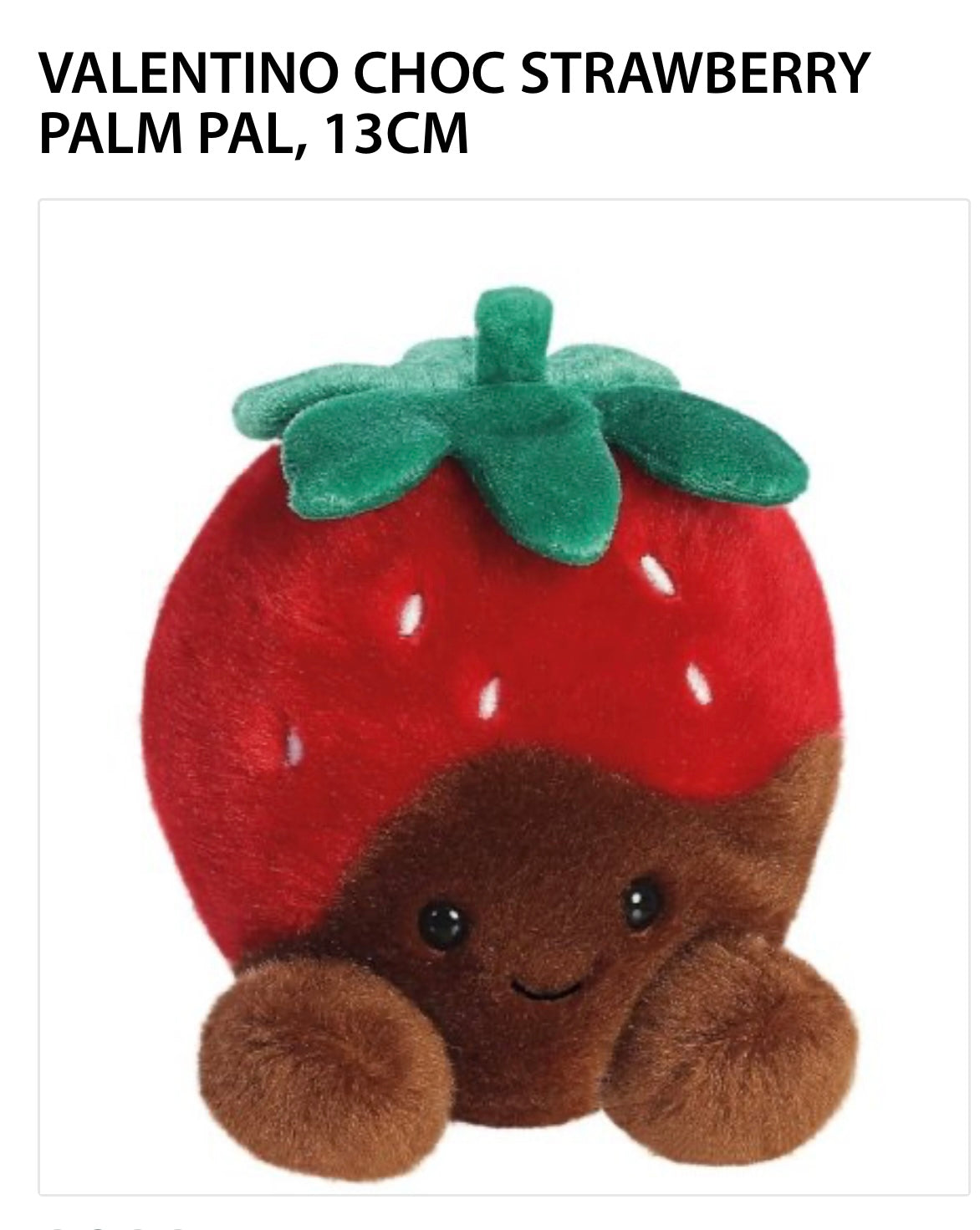 Valentino Choc Strawberry Palm Pals